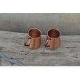 thumbnail image 4 of De Kulture Works Handcrafted Pure Copper Mug Moscow Mule Large Mug With Handle Set of 2, 3.0x4.0 (DH) inches, 4 of 6
