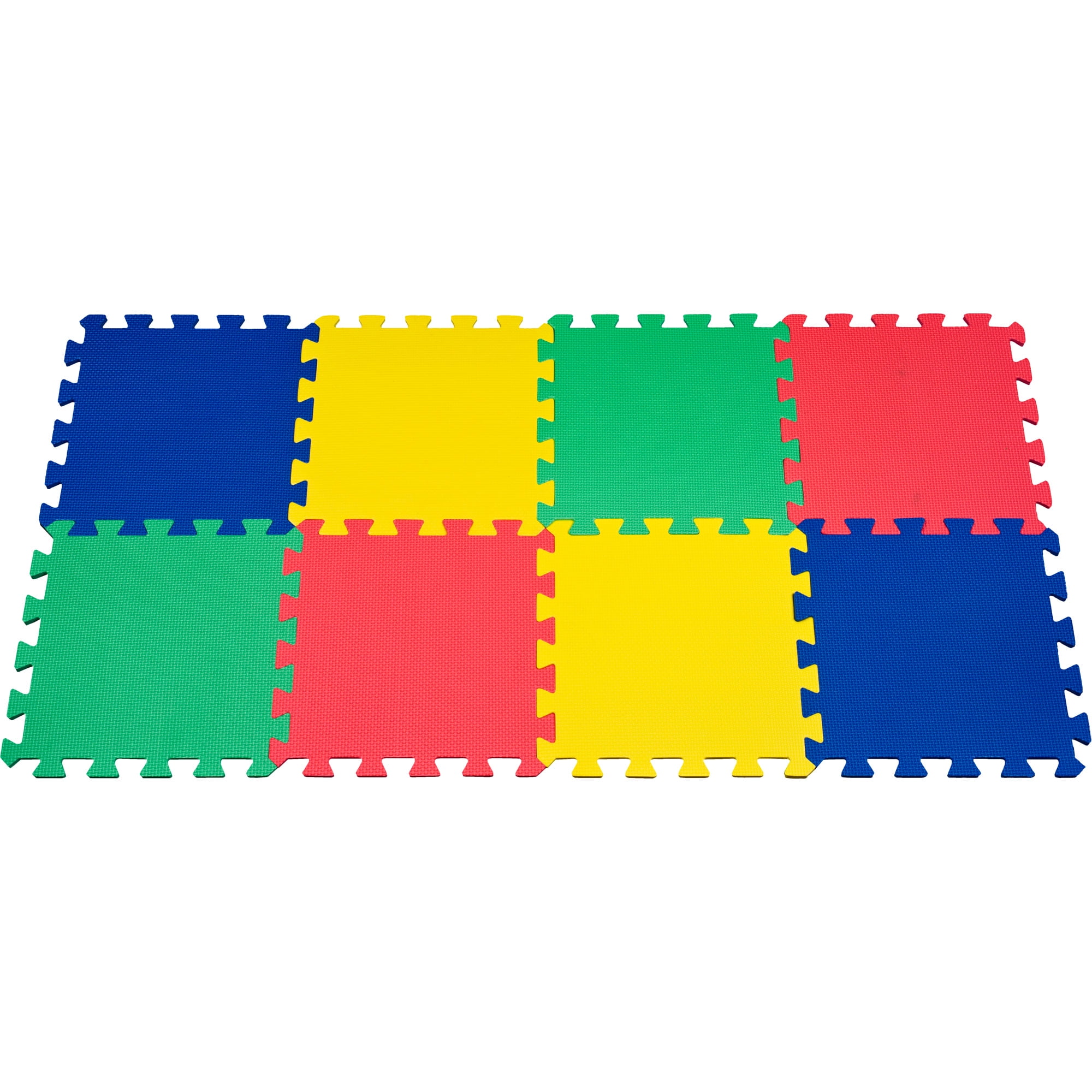 Stalwart 32 Piece Multi-Color Interlocking EVA Foam Mat 24.5 x 48 in