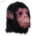 thumbnail image 2 of Gorilla Mask for Men Novelty Monkey Orangutan Chimp Costume Masquerade Cosplay Latex Mascara Funny Animal Full Face Halloween, 2 of 5