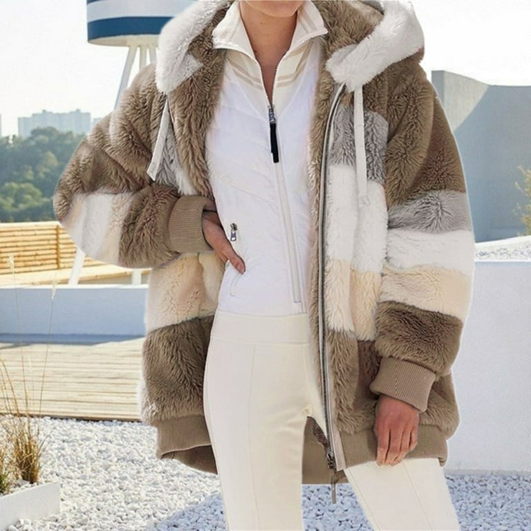 Colorful hotsell fuzzy jacket