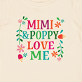 thumbnail image 4 of Inktastic Mimi and Poppy Love Me Granddaughter Girls Baby T-Shirt, 4 of 5