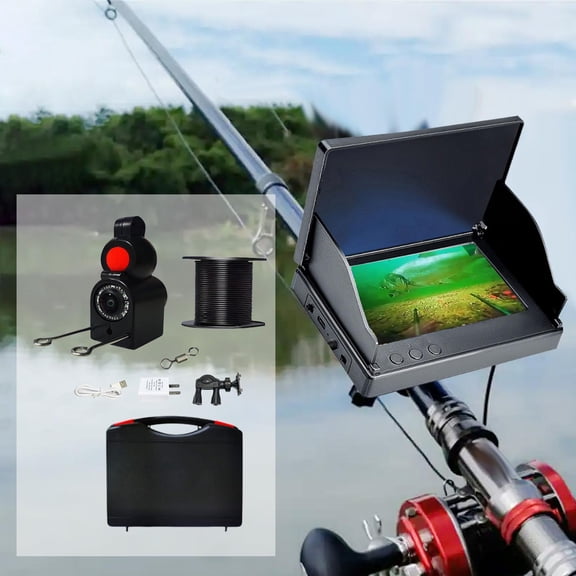 koolsoo Finders Depth Finders Equipment Color Monitor for Boat Sea Water Sports 30m