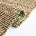thumbnail image 5 of SAFAVIEH Natural Fiber Beulah Striped Area Rug, Green/Natural, 9' x 12', 5 of 11