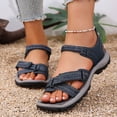 thumbnail image 3 of Dakaela Womens Hiking Sport Sandals Beach Vacation Camping Orthopedic Casual Walking Shoes with Adjustable Straps and Arch Support Size 7, 3 of 8