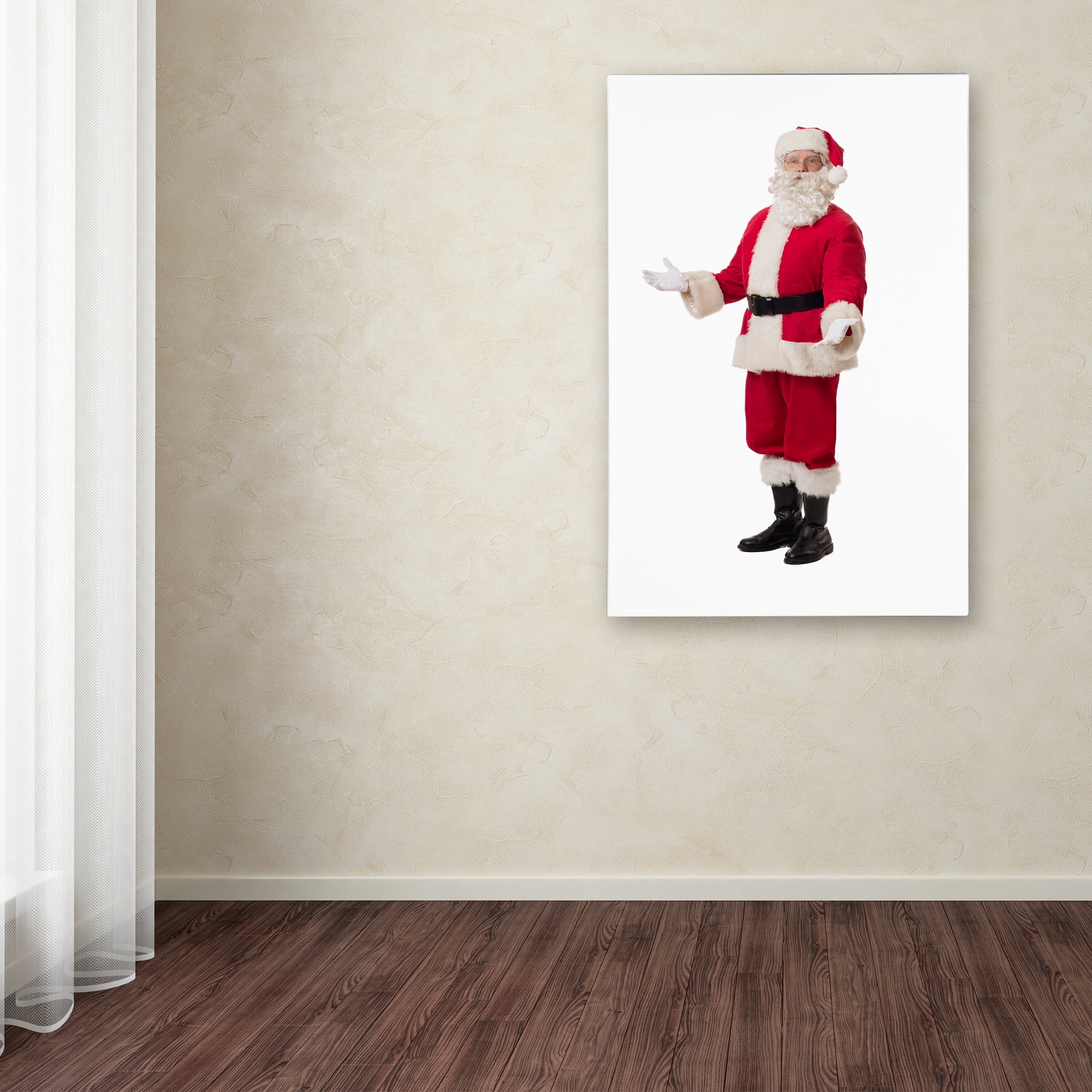 Trademark Fine Art 'Santa-14013' Canvas Art by Ed Wheeler