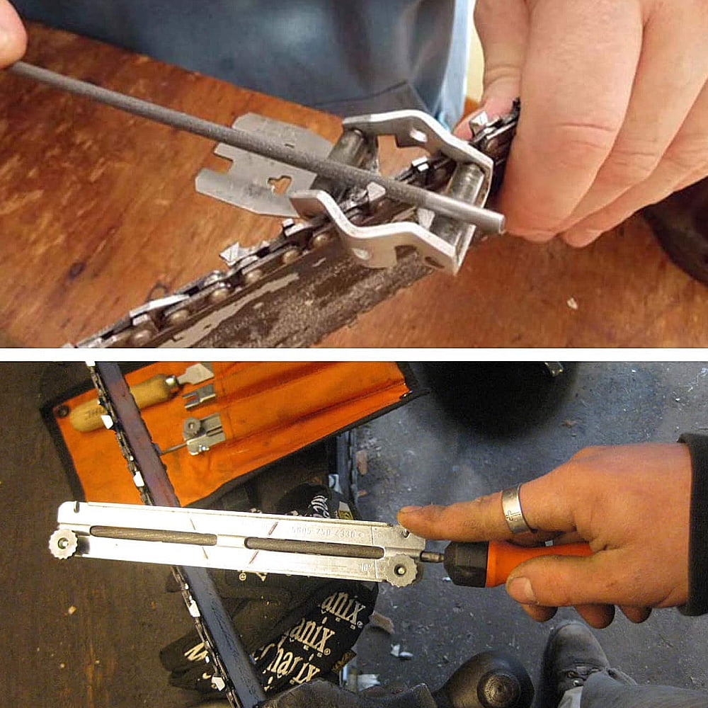 for Sharpening and Storing Chainsaws and Other Blades Depth Gauge