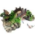 thumbnail image 5 of lzndeal New Aquarium Ornament Bridge Resin Rockery Fake Rock Bridges Pavilion Tree Landscape Fish Tank Decoration, 5 of 6