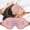 Pink, variant on Weighted Eye Mask for Sleeping, 3D Contoured Sleep Mask Blackout with Adjustable Strap, Lash Extensions Sleeping Mask for Travel, Eye Cover Blindfold for Men Women (Black, 4.6oz)