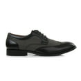 thumbnail image 2 of Ferro Aldo Julian MFA19266A Mens Wingtip Two Tone Oxford Plaid Spectator Dress Shoes, in Black Plaid, Men's Size 9, 2 of 8