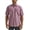 Tawny Port Chambray, variant on Authentics mens Short Sleeve Classic Woven Shirt, Sea Spray Chambray, Large US
