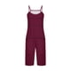 thumbnail image 4 of Trajes de Mujer Casual Impreso sin Mangas Bolsillos Traje Corto, Estilo de Verano Y Calle Sling de Hombro para las Mujeres, 4 of 5