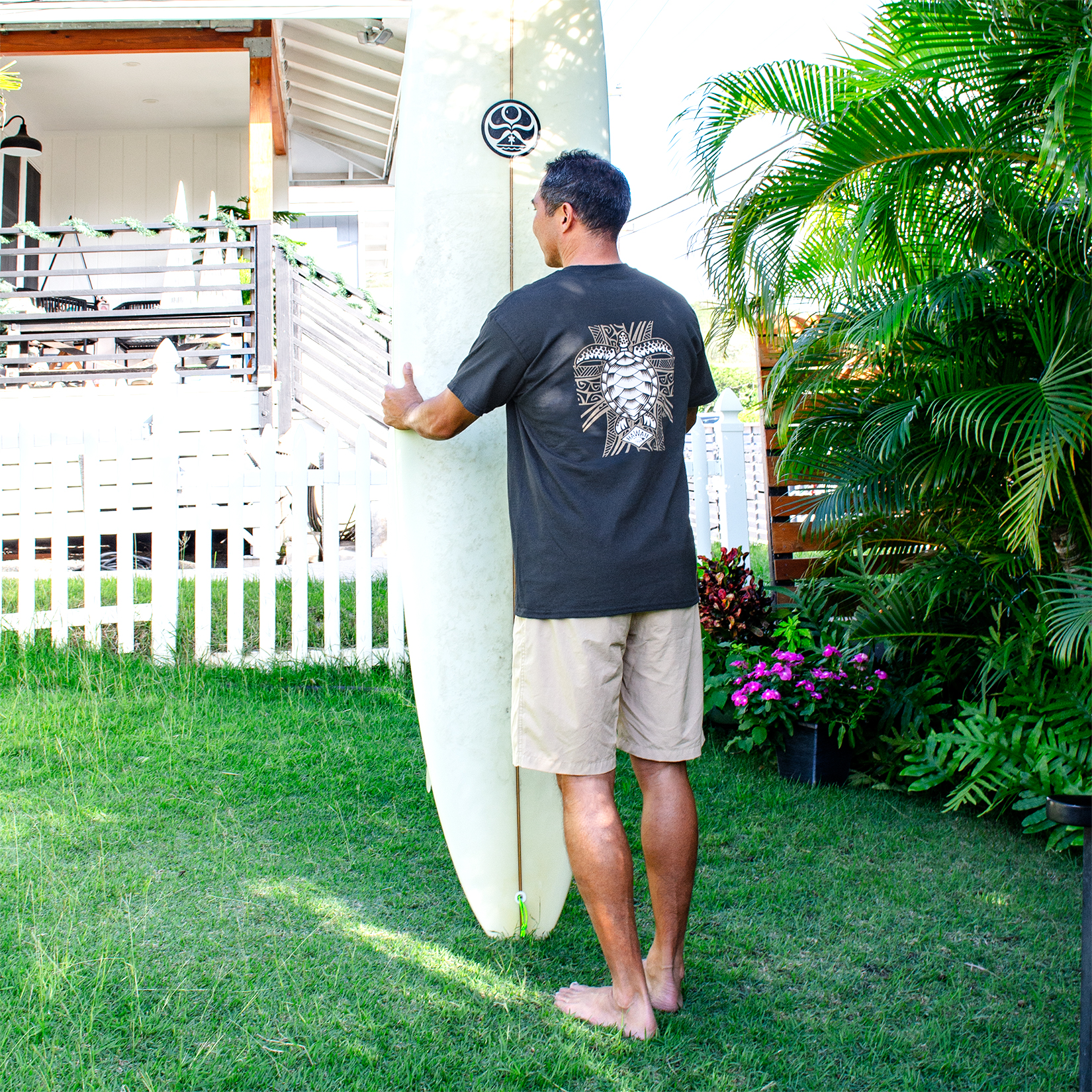 Adult Hi Tee Honu Cross