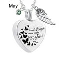 thumbnail image 2 of Body Spray For Women Clearance Buy 2 get 10% off Heart Necklace, Birth Month Necklace With Birthstone, Birthstone Pendant Necklace, 2 of 3