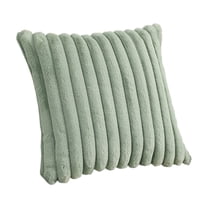 Lilixerw 18 x 18 Inch Christmas Pillow Covers,Faux Fur Plush Throw Pillow Covers,Soft Striped Decorative Couch Pillow Covers for Couch Christmas Decorations