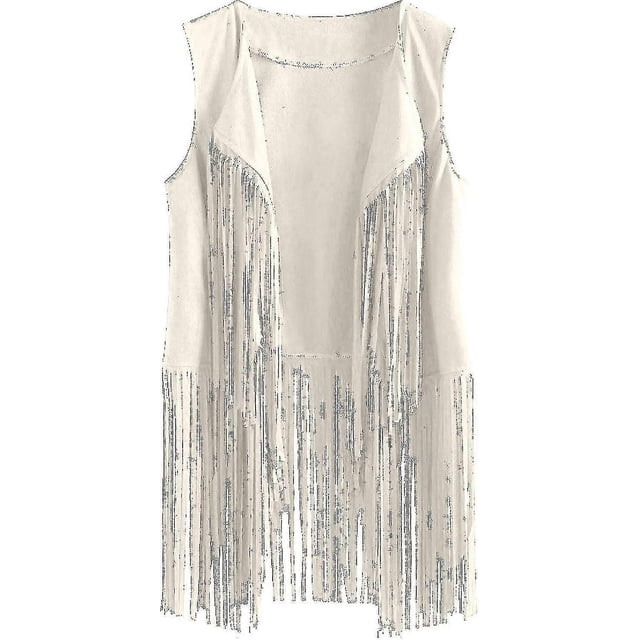 Hauts des Années 70 pour Femmes, Veste à Franges Disco Cowgirl