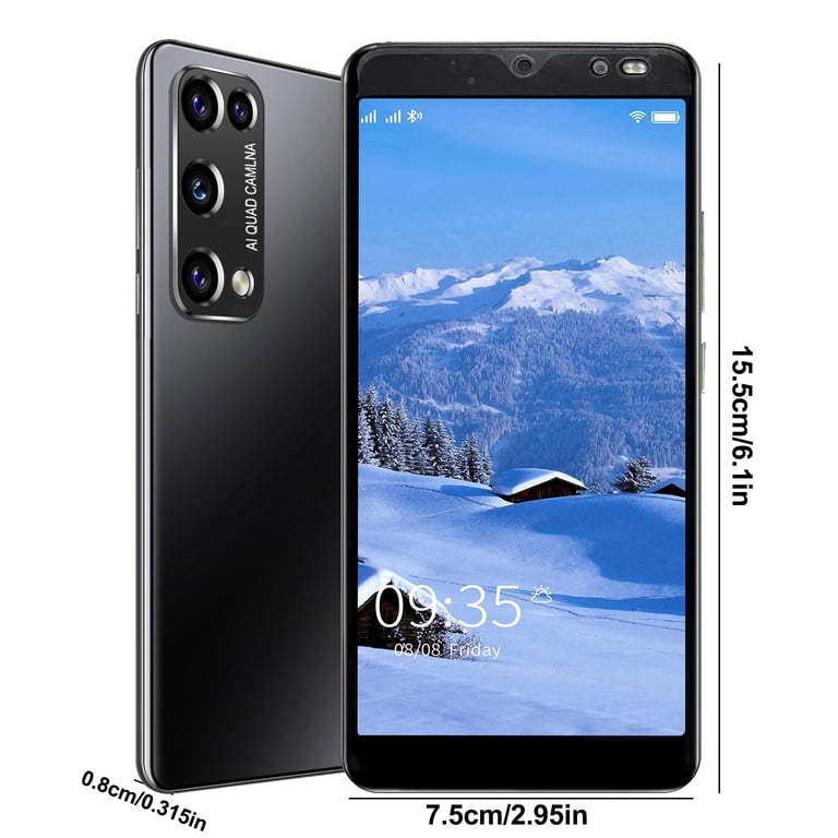 W&o X500 Pro, smartphone, 128 GB de ROM, dorado, 6,8 pulgadas, doble SIM, cámara de 13 32 MP