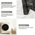 thumbnail image 6 of Cute Cat Blanket, Soft Animal Pattern Throw Blanket, 51.2x59Inch Cozy Warm Blankets, Lightweight and Comfortable Color Cat Throw Blanket, 1Pcs Gifts for People Love Cats Black, 6 of 9