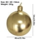 thumbnail image 4 of Bola Navidea Inflable De 30 Cm (12 Pulgadas), De Plstico Transparente, Decoracin Para Exteriores, Ideal Para Decorar El Jardn En Navidad O Para Adornos Navideos Del Hogar. Paquete De 1, Ukhbmc, 4 of 9