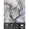 thumbnail image 7 of Blue Tree Cloth Napkins Set of 4 Reusable Dinner Napkins, Retro Farmhouse Botanical Branches Bird Cocktail Napkin Washable Table Napkins for Wedding/Holiday Party/Baby Shower 20"x20", 7 of 7