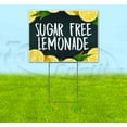 thumbnail image 1 of Lemonade Sugar Free Chalk (18" x 24") Yard Sign, Includes Metal Step Stake, 1 of 6
