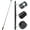 Silver, variant on 3 M/118 Inch Panoramic Camera Invisible Extension Rod Carbon Fiber 1/4 Inch Screw Replacement for Insta 360 ONE X/ONE X2/ ONE R ONE RS X2 R X Panoramic Camera Action Camer(Black)