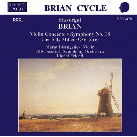 H. Brian - Con Vn/Sym 18/Jolly Miller Ovt - Music & Performance - CD
