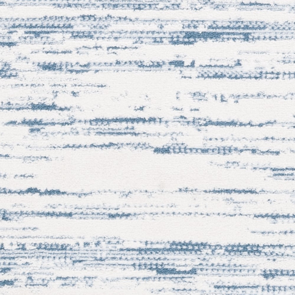 SAFAVIEH Alamo Olga Stripe Area Rug, Blue/Ivory, 8' x 10'