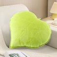 thumbnail image 3 of Leaf Shape Throw Pillow 17.7x17.7 Inch Cute Novelty Plant Plush Cushion Backrest Pillow Home Decoration for Sofa Couch Living Room Bedroom Car Lumbar Support, 3 of 4