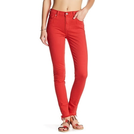 Lucky Brand NEW Women's Size 4 Red Bridgette Skinny Stretch Jeans