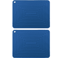 thumbnail image 1 of Salvamanteles de silicona para platos calientes/soporte para ollas resistente al calor, almohadillas calientes flexibles gruesas antideslizantes para mesa de cocina, 1 of 5