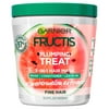 Garnier Fructis Plumping Treat Nourishing Repairing 3-in-1 Hair Mask, 13.5 fl oz