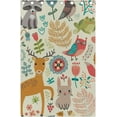 thumbnail image 3 of Coolnut Window Curtain Panels Animals Plants Set Grommet Top Room Darkening Thermal Insulated Blackout Window Treatment Drapes 2 Panels W55 x L84 In, 3 of 5