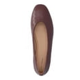 thumbnail image 5 of Free Assembly Women's Faux Leather Basketweave Textured Flats, Sizes 6-11, 5 of 5