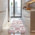 thumbnail image 4 of Pioneer Flower Floral Print Pattern Kitchen Rug Mat,Kitchen Runner Rugs Non Skid Washable,Decorative Kitchen Floor Mats for Kitchen,Sink,Laundry,17"x47.2", 4 of 7