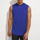 thumbnail image 1 of Blusa sin mangas con capucha para hombre, color liso, informal, deportiva, sin mangas, con capucha, de poliéster, 1 of 5