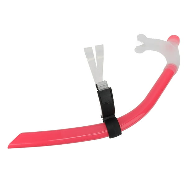 Tubo De Respiración De Natación, Soporte De Cabeza Ajustable De Arrastre Reducido De Silicona Fácil De Operar Snorkel De Natación Para Buceo ANGGREK No
