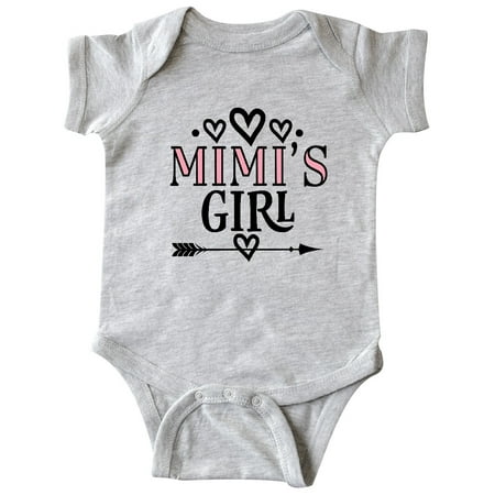 

Inktastic Mimi Girl Granddaughter Gift Gift Baby Girl Bodysuit