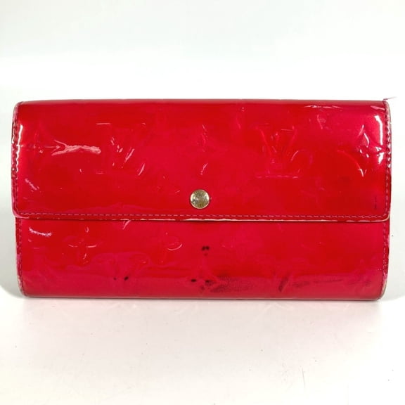 Pre-Owned LOUIS VUITTON M93633 Monogram Vernis Portefeuille Sarah Long Wallet,... (Fair)