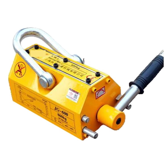 Electromagnet Jack, Magnetic Crane Lifter, 600kg Electromagnet Suction Cup Strong Industrial Iron ,Hand & Power Tool