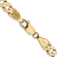 thumbnail image 2 of 14K Yellow Gold 5.25mm Open Concave Curb Chain, 2 of 6