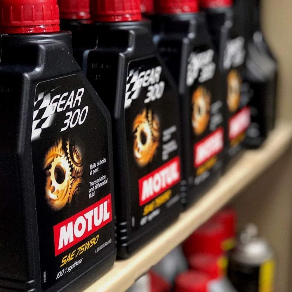 Motul Gear 300 75W-90 SynTransmission Fluid Oil - 3 pack. (3