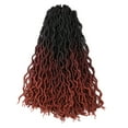 thumbnail image 1 of TopLLC Wigs Chemical Fiber Crocheted Wigs Braids Extended Hair Extensions Dirty Braids Nail extension, 1 of 1