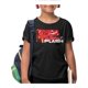 thumbnail image 3 of Playera Fan Army The Flash Talla 6 fastest man manga corta negro, 3 of 4