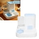 thumbnail image 5 of Comedero y Bebedero para Mascotas 2 en 1 Todo en  Dispensador Automático de Agua por Gravedad para Perros Cachorros y Gatos Juego de Cuencos Autoalimentador de Alimentos ANGGREK Otros, 5 of 8