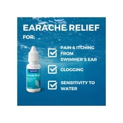 Hyland's Earache Drops, Natural Relief of Earaches & Clogging from Swimmer’s Ear, Colds, Allergies, .33 fl oz
