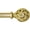 Warm Gold, variant on Curtain Rods 18 to 64 inches (1.5-5.33 ft), 1 Inch Diameter Adjustable Heavy Duty Curtain Rods with Decorative Openwork Carved finials for  Decorative Curtain Rod