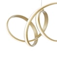 thumbnail image 3 of Seville LED Chandelier // Gold, 3 of 6
