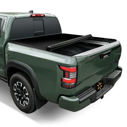 Auto Drive Soft Roll up Truck Bed Tonneau Cover Fits 05-21 Nissan Frontier 6ft 1in. Bed