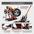thumbnail image 5 of SPECSTAR 1500 lbs Motorcycle ATV Lift Jack, Steel ATV Lifts Stand Hoist with Wheels and Handle, 5 of 8