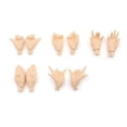 thumbnail image 3 of 5 Pares de Manos Móviles para RBL Muñeca Cuerpo Piel Blanca, 3 of 6